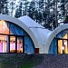 Зимний Арочный шатер со стеклопакетами в Охта Парке в Санкт Петербурге, 600 кв.м