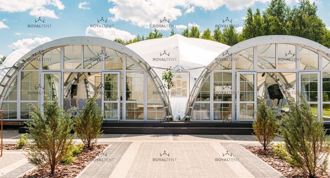  Строительство арочных шатров для базы отдыха «Боярская Станица», г. Челябинск