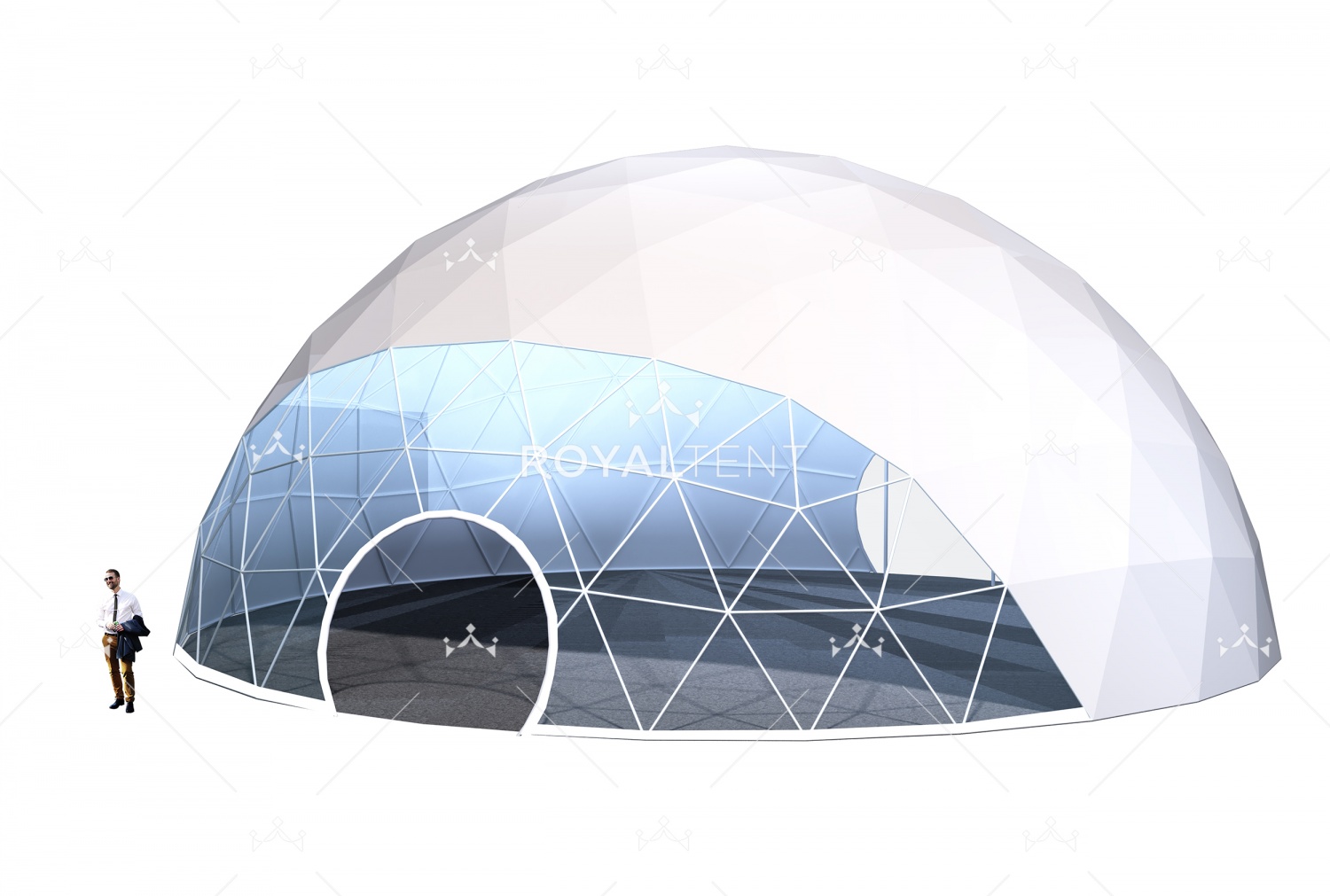 Фотографии сферического шатра SPHERE RT200D16