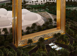 Открытие картинной рамы "Dubai Frame" в Дубае