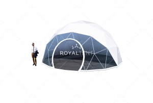 Сферический шатер SPHERE RT30D6 с размерами 6x6 м. вмещает до 15 чел.
