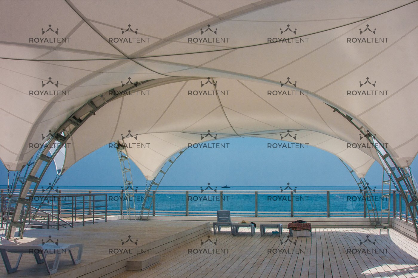 Первый проект в Крыму Небо Beach 2014 для компании Интурист