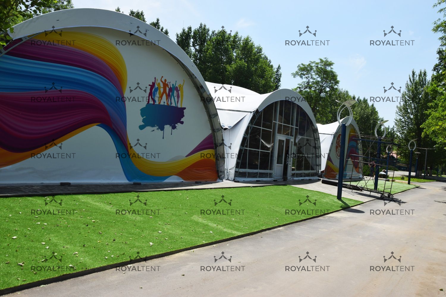 ARCH SQUARE STEP RT600/10/10X1 для детского лагеря в Ростовской области