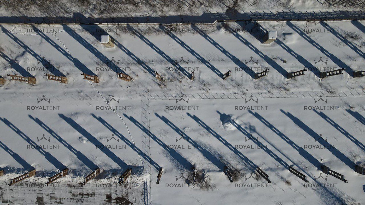 Установка комплекса зимних шатров в г. Байкальск