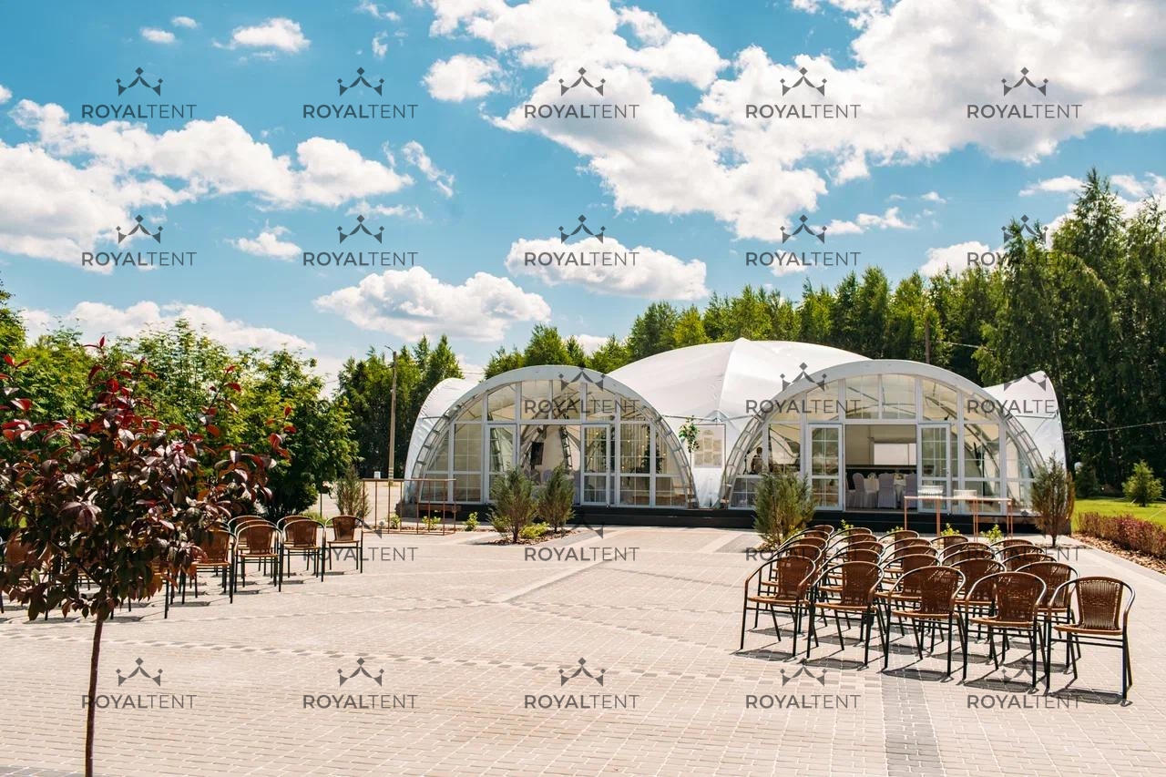  Строительство арочных шатров для базы отдыха «Боярская Станица», г. Челябинск